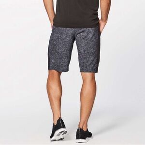 Lululemon Men's T.H.E. Short Linerless Gridiron Starlight Black M